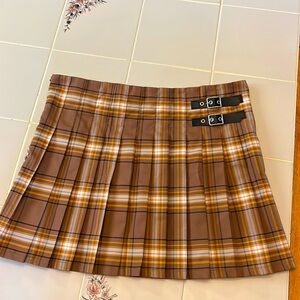No Boundaries plaid Skirt size 15-17